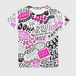 Футболка женская THOSE THINGS THAT MAKE YOU FEEL, цвет: 3D-принт