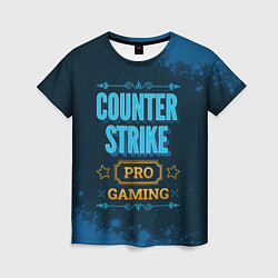 Футболка женская Игра Counter Strike: PRO Gaming, цвет: 3D-принт
