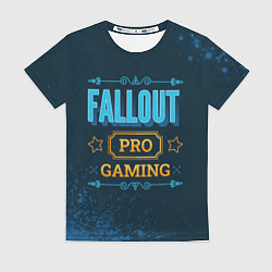 Футболка женская Игра Fallout: PRO Gaming, цвет: 3D-принт
