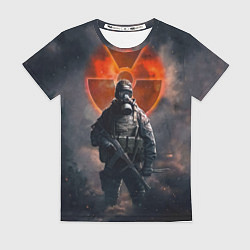 Футболка женская STALKER Боец Долга, цвет: 3D-принт