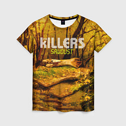 Футболка женская Sawdust - The Killers, цвет: 3D-принт