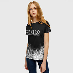 Футболка женская Sekiro арт, цвет: 3D-принт — фото 2