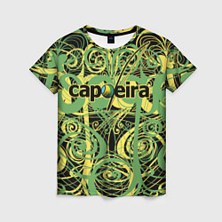 Футболка женская Capoeira pattern, цвет: 3D-принт