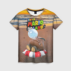 Женская футболка Goomba - Super Mario 3D Land