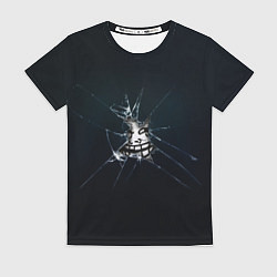 Женская футболка Trollface мем