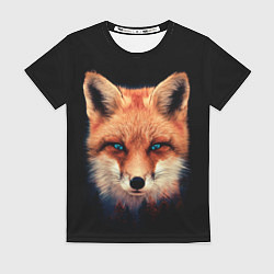 Женская футболка Хитрый лис