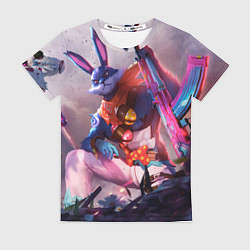 Женская футболка Free Fire - Кролик