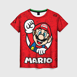 Женская футболка Луиджи и Марио