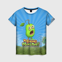 Женская футболка My Singin Monsters - Зерномех
