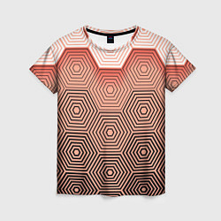 Футболка женская Multi- faceted pattern, цвет: 3D-принт