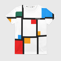 Футболка женская Как свитер из 80х FIRM, цвет: 3D-принт