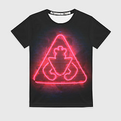 Футболка женская Five Nights at Freddys: Security Breach, цвет: 3D-принт