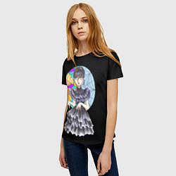 Футболка женская Wednesday Addams танцует, цвет: 3D-принт — фото 2