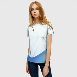 Футболка женская Пастель из трёх цветов, цвет: 3D-принт — фото 2