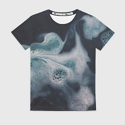 Женская футболка Дымчатая пенка