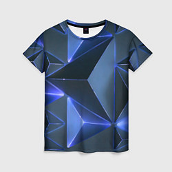Футболка женская Triangle neon, цвет: 3D-принт