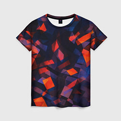 Футболка женская Мозаичная геометрия, цвет: 3D-принт