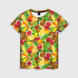 Женская футболка Fruit abundance