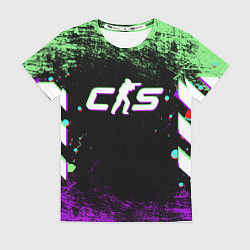 Футболка женская Counter Strike 2 - Neon, цвет: 3D-принт