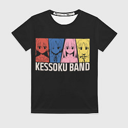 Футболка женская Одинокий рокер персонажи, цвет: 3D-принт