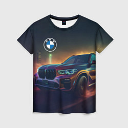 Женская футболка BMW midjourney