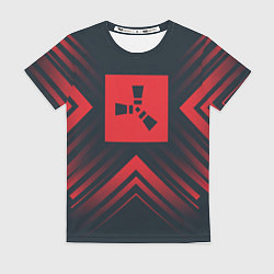 Футболка женская Символ Rust, цвет: 3D-принт