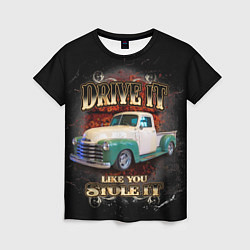 Футболка женская Пикап Chevrolet Thriftmaster, цвет: 3D-принт