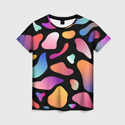 Футболка женская Fashionable colorful pattern, цвет: 3D-принт