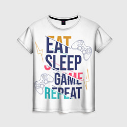 Футболка женская Game quote, цвет: 3D-принт