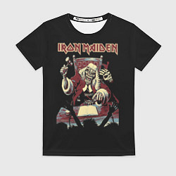 Футболка женская Iron Maiden - судья, цвет: 3D-принт
