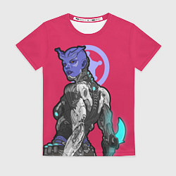 Женская футболка RimWorld персонаж