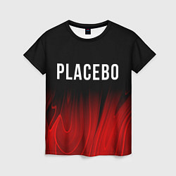 Футболка женская Placebo red plasma, цвет: 3D-принт