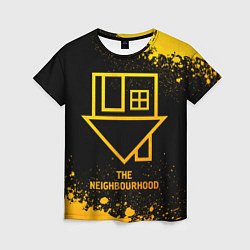 Футболка женская The Neighbourhood - gold gradient, цвет: 3D-принт