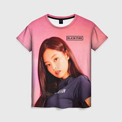 Футболка женская Jennie Blackpink kpop, цвет: 3D-принт