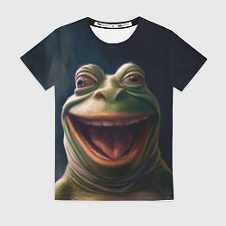 Футболка женская Пепе в нирване, цвет: 3D-принт