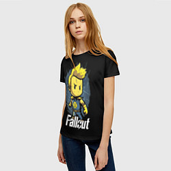Футболка женская Fallout boy, цвет: 3D-принт — фото 2
