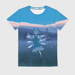 Женская футболка Touhou Project Cirno Тируно 9
