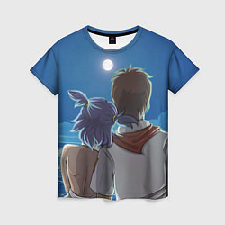 Футболка женская Бесконечное лето Лена Семён, цвет: 3D-принт