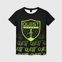Женская футболка Quest esports