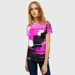 Футболка женская Black pink - girl-group - South Korea, цвет: 3D-принт — фото 2
