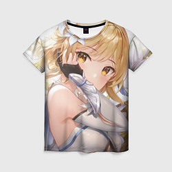 Футболка женская Genshin Impact Люмин, цвет: 3D-принт