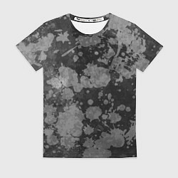 Женская футболка Абстракция - светлое на темном