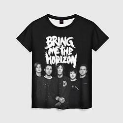 Футболка женская Bring me the horizon - group, цвет: 3D-принт