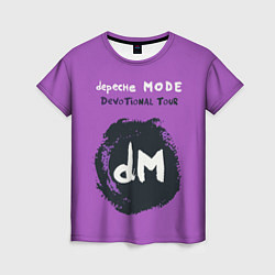 Футболка женская Depeche Mode devotional tour, цвет: 3D-принт