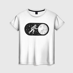 Футболка женская Space on, цвет: 3D-принт
