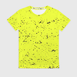 Футболка женская Лимонная текстура, цвет: 3D-принт