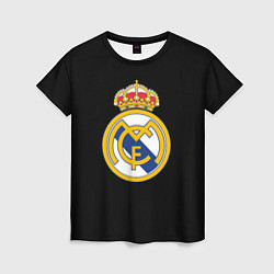 Футболка женская Real madrid fc club, цвет: 3D-принт