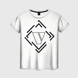 Женская футболка Vertex empire white