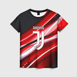 Футболка женская Juventus geometry sport line, цвет: 3D-принт