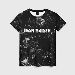 Женская футболка Iron Maiden black ice